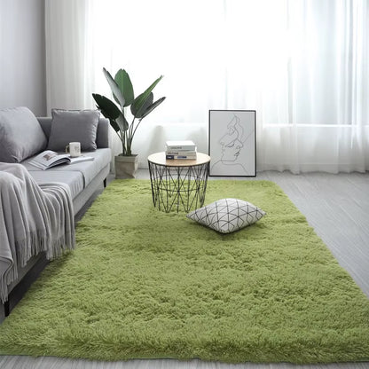 White Fluffy Carpet Plush Carpets Living Room Decoration Thicken Bedroom Bedside Mats Non-Slip Children'S Room Soft Large Rugs